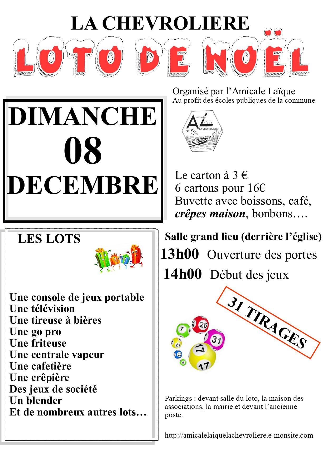 Affiche loto dec 2024